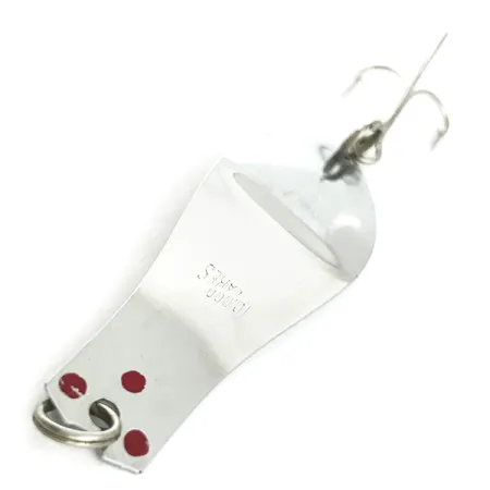 Prescott Spinner Thin Doctor 165 Cuillère Traîne, Nickel/Rouge, 4g, #5682