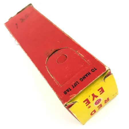 Hofschneider Red Eye Cuillère, Nickel / Rouge, 6.5g, Yeux Verre, #5683