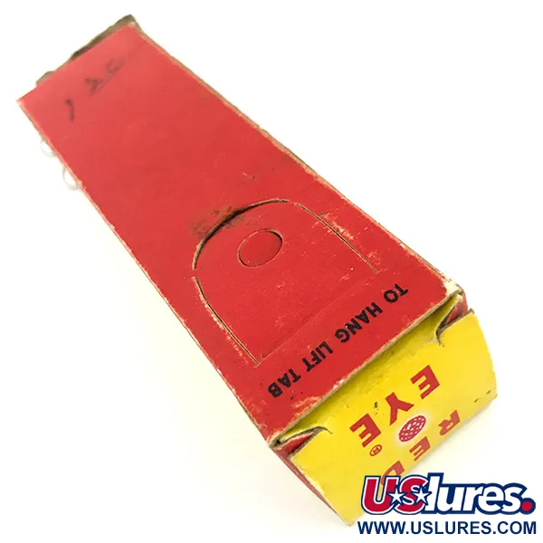 Hofschneider Red Eye Cuillère, Nickel / Rouge, 6.5g, Yeux Verre, #5683