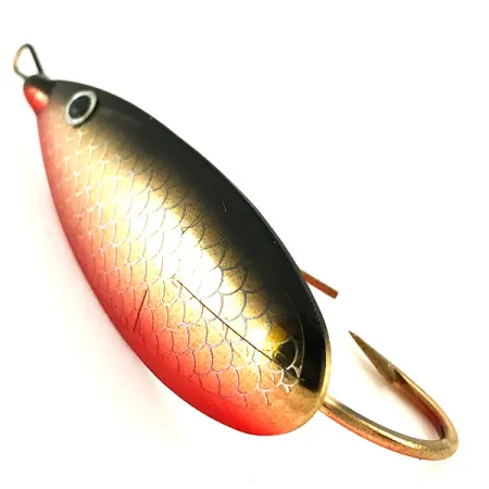 Johnson Silver Minnow Cuillère Ondulante, Golden Fish / Rouge, 12g, #5687