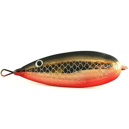 Johnson Silver Minnow Cuillère Ondulante, Golden Fish / Rouge, 12g, #5687