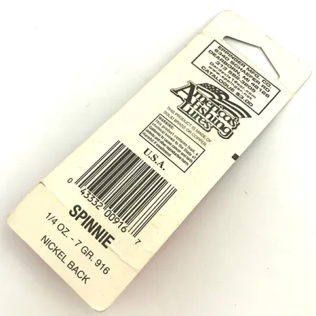 Eppinger Dardevle Cuillère, Rouge / Blanc / Nickel, 7g, Dos Nickelé, #5692