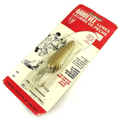 Dardevle Imp Klicker Ondulante, Laiton Martelé, 11g, Palettes, #5699