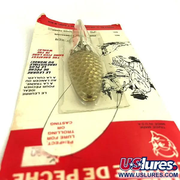 Dardevle Imp Klicker Ondulante, Laiton Martelé, 11g, Palettes, #5699