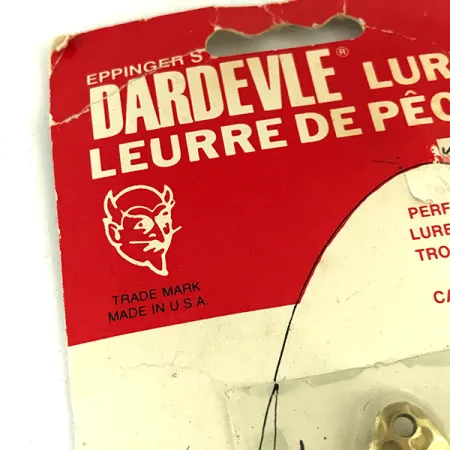 Dardevle Imp Klicker Ondulante, Laiton Martelé, 11g, Palettes, #5699