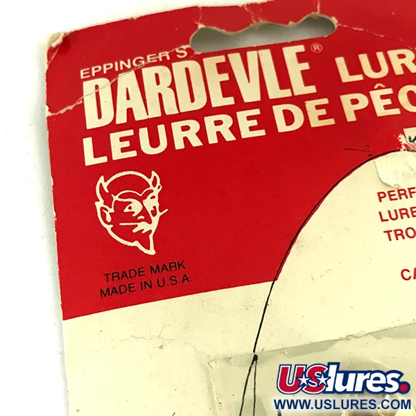 Dardevle Imp Klicker Ondulante, Laiton Martelé, 11g, Palettes, #5699