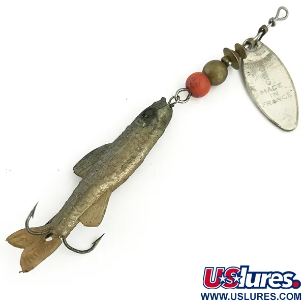 Mepps Aglia Long 0 Mino Cuiller, Argent, 4g, Trailer Minnow, #5701