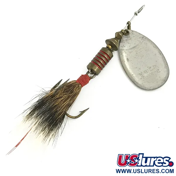 Mepps Aglia 3 Cuiller tournante, Argent, 7,3g, Poil d'écureuil, #5702