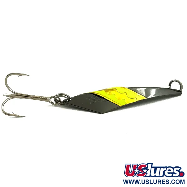 Rebel Arrowhead UV Cuillère, Noir / Jaune, 17g, Finition UV, #5709