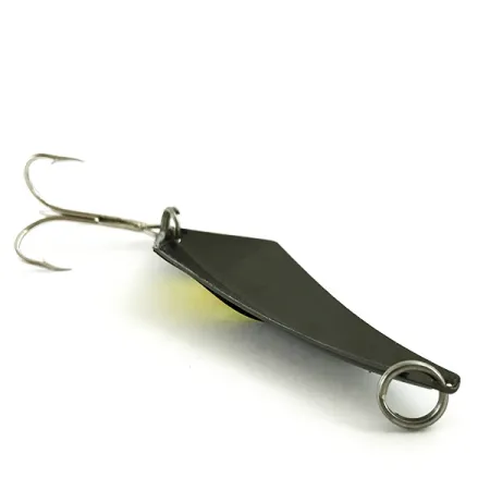 Rebel Arrowhead UV Cuillère, Noir / Jaune, 17g, Finition UV, #5709