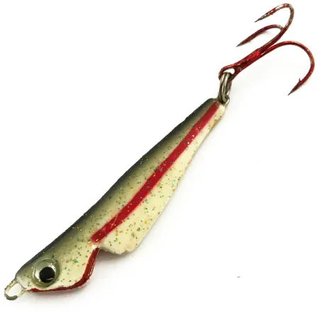 Hildebrandt Slab Master Red tail Jig, Or/Rouge, 9g, UV, #5712