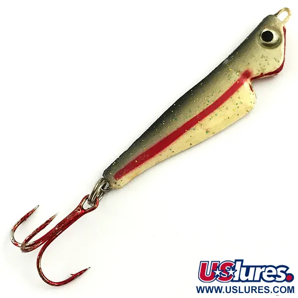 Hildebrandt Slab Master Red tail Jig, Or/Rouge, 9g, UV, #5712