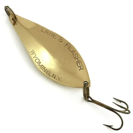 Lanes Tackle & Bait Lane's Flasher Cuillère, Or, 14g, Vintage, #5716