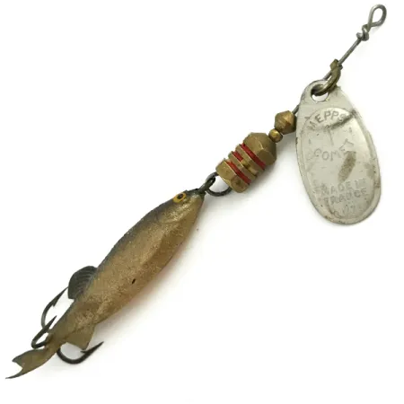 Mepps Comet Mino 1 Cuiller, Argent, 4.6g, Vairon Souple, #5736