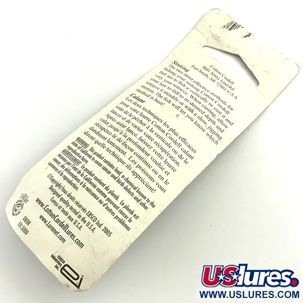 Cotton Cordell CC Spoon Jig, Nickel Martelé, 14g, #5740