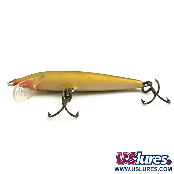 Rapala Original Floater Poisson Nageur, Gold, 4g, Balsa, #5742