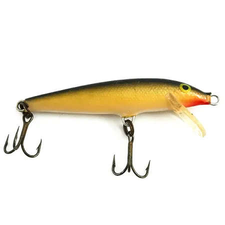 Rapala Original Floater Poisson Nageur, Gold, 4g, Balsa, #5742