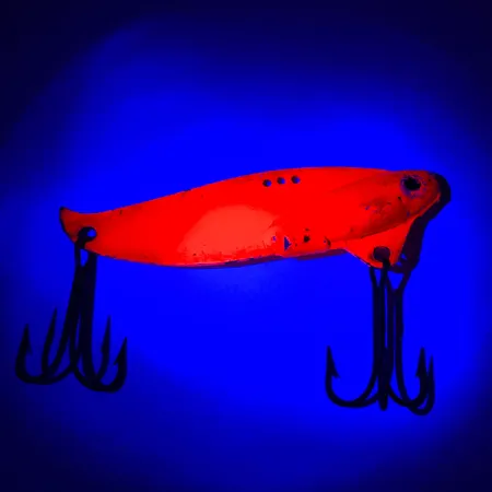 Heddon Sonar 433 UV Lame vibrante, Rose fluorescent, 14g, UV, #5749