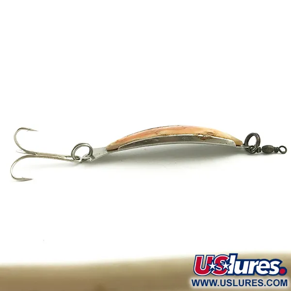 Salm The Killer Red Abalone Pearl Minnow Cuillère, Argent, 8g, #5750