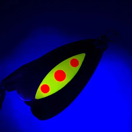 Luhr Jensen Les Davis Bolo UV Cuillère, Laiton, 14g, Points UV, #5756