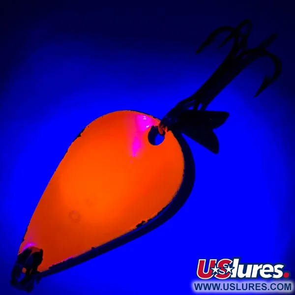 Acme K.O. Wobbler UV Cuillère, Or / Orange, 7g, Sonic Flipper, #5758