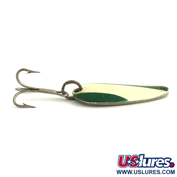 Nebco Tor-P-Do 1 Cuillère, Vert / Blanc / Nickel, 7g, Vintage, #5784