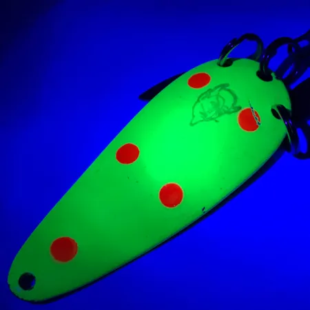 Eppinger Dardevle Imp Klicker UV Cuillère, Jaune/Rouge/Nickel, 11g, #5788