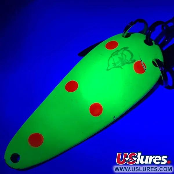 Eppinger Dardevle Imp Klicker UV Cuillère, Jaune/Rouge/Nickel, 11g, #5788