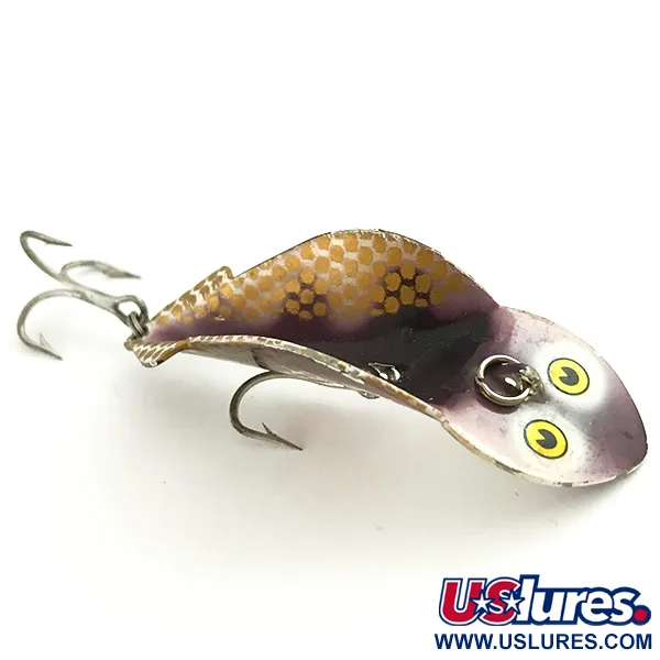 Buck Perry Spoonplug Leurre, Violet-Marron, 7g, Bavette fixe, #5789