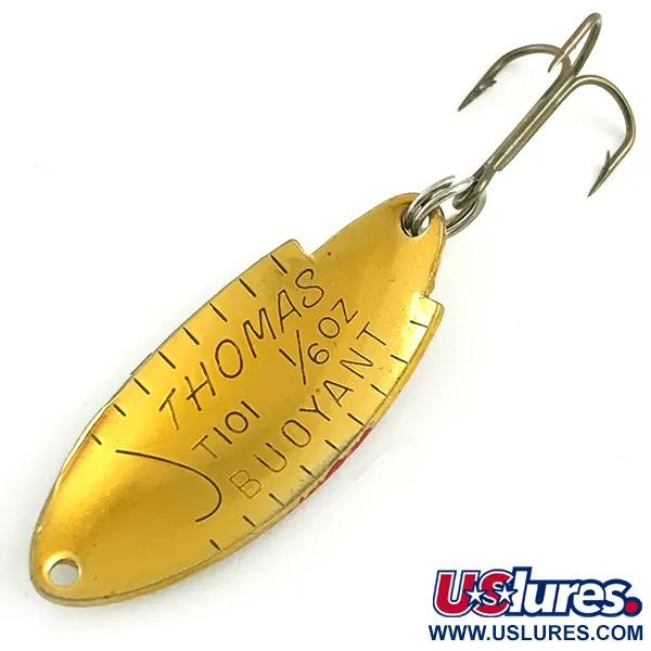 Thomas Buoyant Cuillère, Gold / Golden Trout, 5g, Plaqué Or, #5821