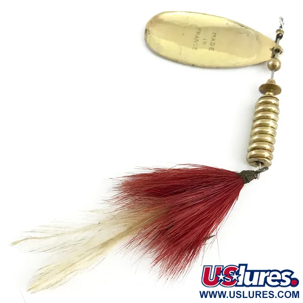 Mepps Comet 5 Cuiller 1960s, Or, 14g, Hameçon interchangeable, #5843