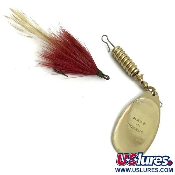 Mepps Comet 5 Cuiller 1960s, Or, 14g, Hameçon interchangeable, #5843