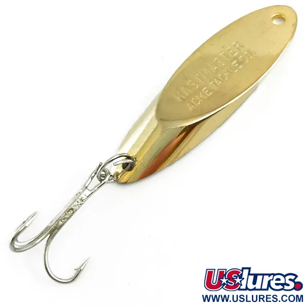 Acme Kastmaster Cuillère, Or, Laiton, Lancers Longs, #5847