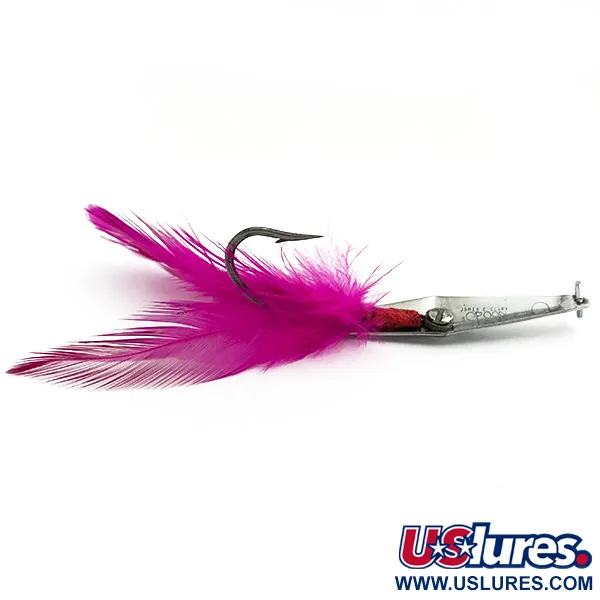 James E. Clark Clark Spoon Cuiller, Chrome/Rose, 5g, Anti-herbe, #5856