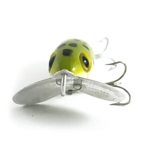 Fred Arbogast Jitterbug Leurre Surface, Frog, 14g, Bavette Alu, #5861