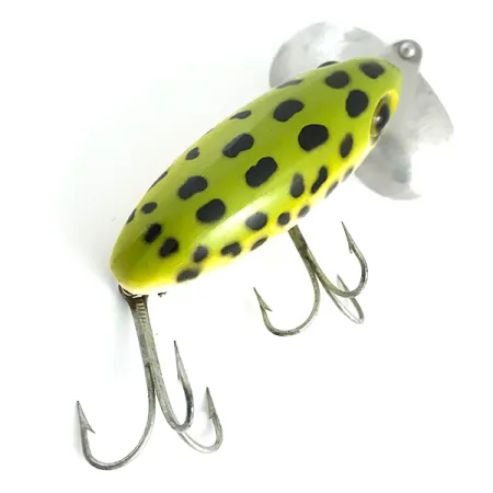 Fred Arbogast Jitterbug Leurre Surface, Frog, 14g, Bavette Alu, #5861