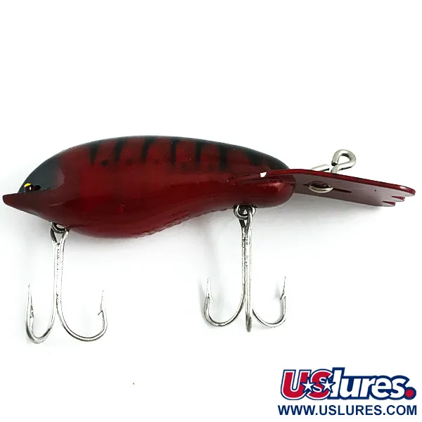 Poisson-nageur Fred Arbogast Mud Bug, Rouge Foncé, 14g, #5863