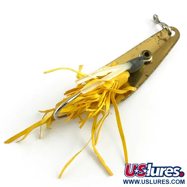 Northland Jaw-Breaker Cuillère, Or, 15,5g, Jupe Vinyle Jaune, #5865