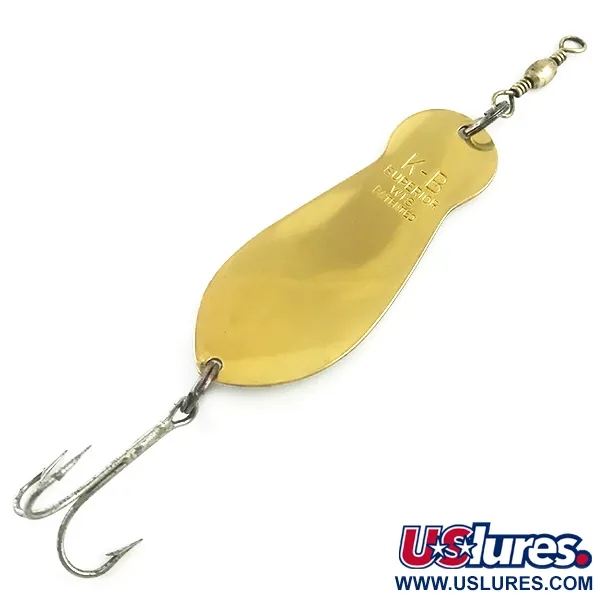K-B Bait K-B Spoon 3 Cuillère, Laiton, 25g, Marquage Superior, #5882
