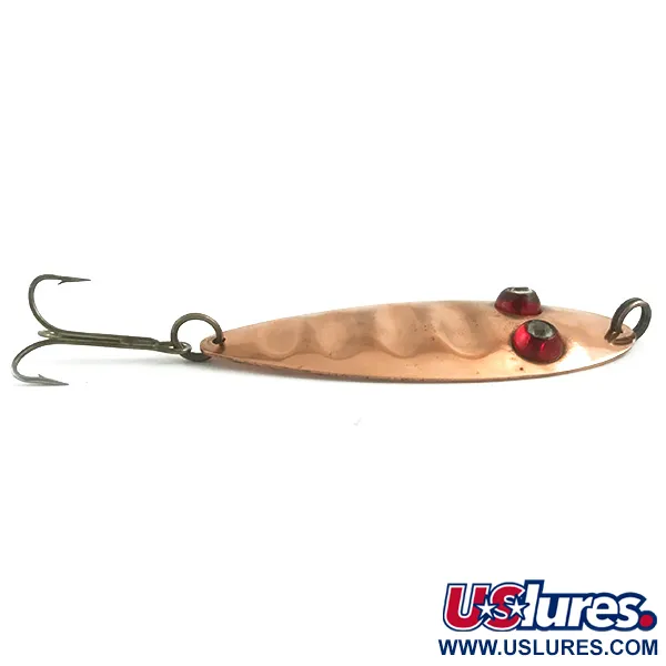 Paul Bunyan Ruby Spoon Cuillère, Cuivre/Yeux Rouges, 25g, Vintage, #5883