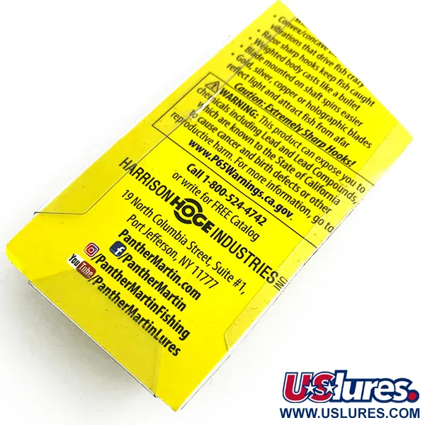 Panther Martin 4 Cuillère, Blue Trout, 4g, Holographique, #5884