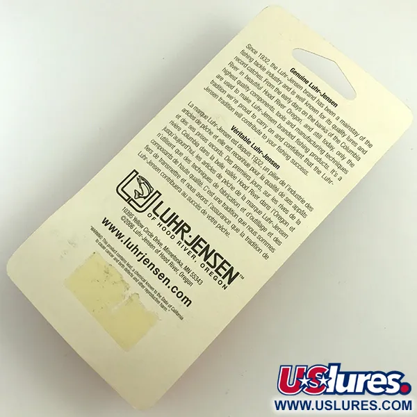 Cuillère Luhr Jensen Loco 3, Or, 17g, Martelée, #5895