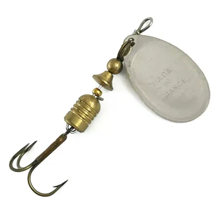 Mepps Aglia 2 (1950s) Cuillère, Argent, 4,5g, British Patent, #5906