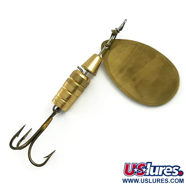 Mepps Aglia 3 (1950s) Cuiller, Laiton, 7g, Pièce de collection, #5908