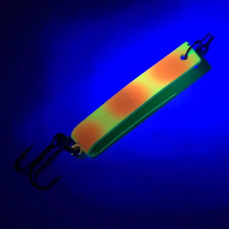 Luhr Jensen Super-Duper 503 Cuillère, Rouge / Jaune, 4,3g, UV, #5947