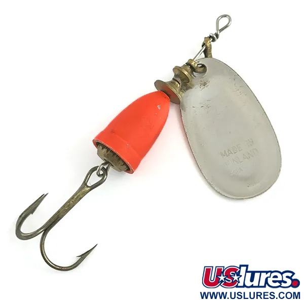 Blue Fox Super Vibrax 3 UV Cuiller, Argent, 8g, Réactif UV, #5928