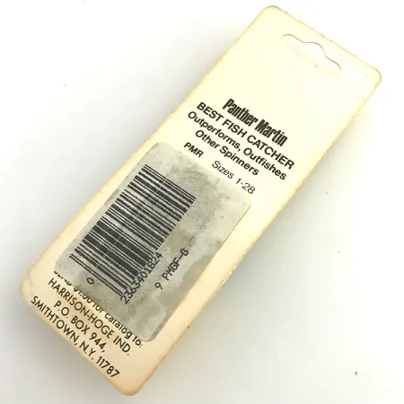 Panther Martin 9 Cuiller Tournante, Or, 10,6g, Vintage, #9 PMGF-G