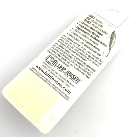 Luhr Jensen Crippled Herring Jig, Argent / Bleu, 21g, Chrome, #5920