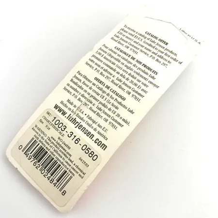 Luhr Jensen Krocodile UV Cuiller, Yellow, 7g, Finition UV, #5922