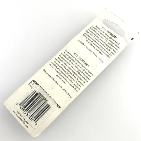 Acme K.O. Wobbler UV Cuillère, Jaune/Vert/Nickel, 21g, Sonic Tail, #5923